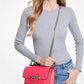 Heather Large Leather Shoulder Bag