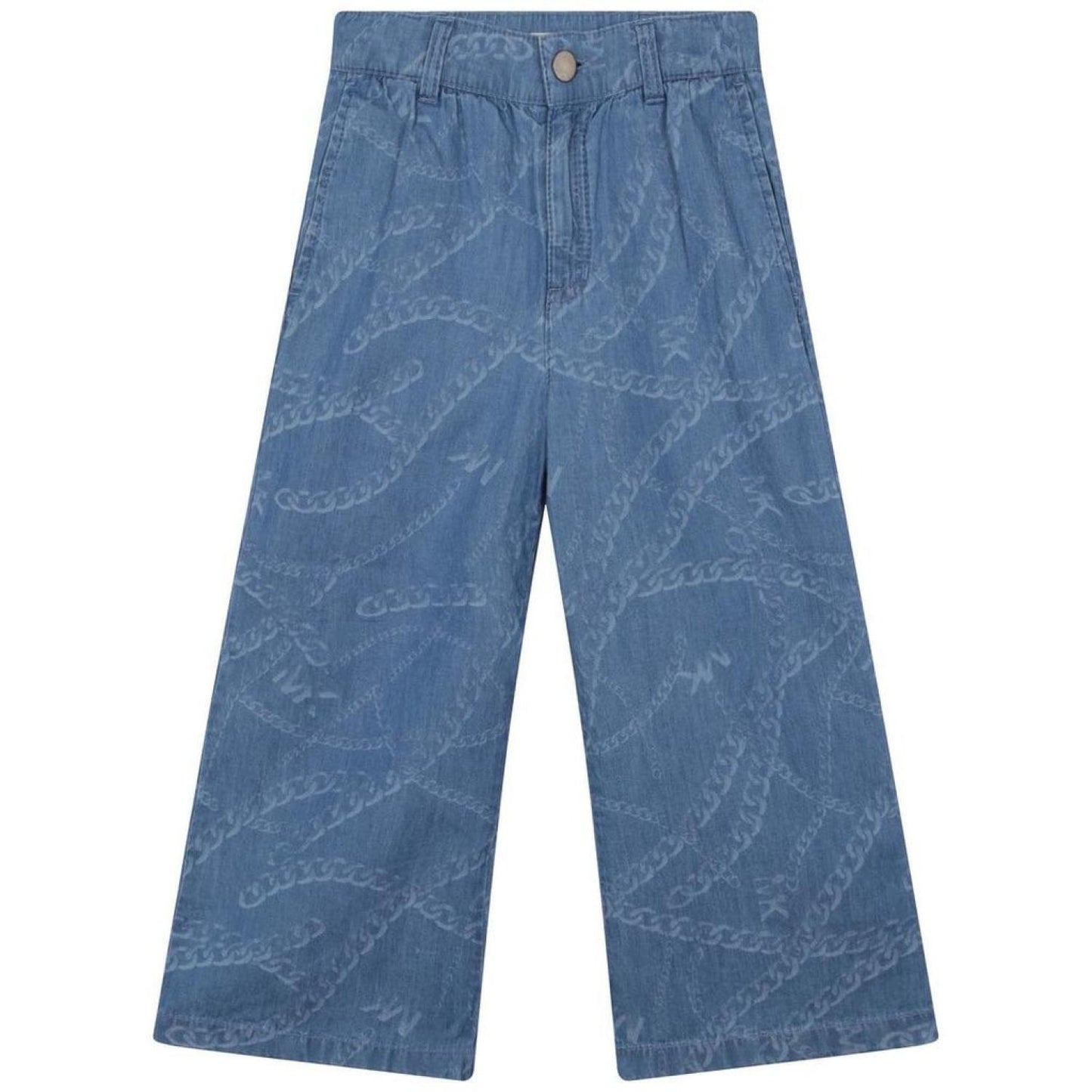 Blue Loose Trousers