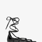 Vero Faux Leather Lace-Up Sandal