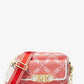 Parker Medium Empire Logo Jacquard Crossbody Bag