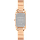 Women's Cadie Rose Gold-Tone Stainless Steel Bangle Bracelet Watch 17.5 x 28.5mm