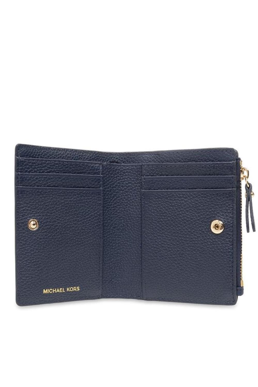Michael Michael Kors Logo Plaque Bi-Fold Wallet