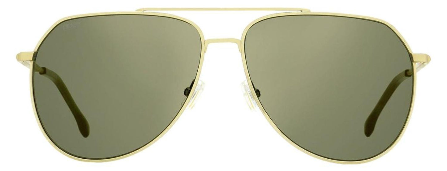 Hugo Boss Men's Pilot Sunglasses B1447S J5GWM Gold/Green 61mm