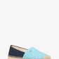 Kendrick Logo and Leather Slip-On Espadrille