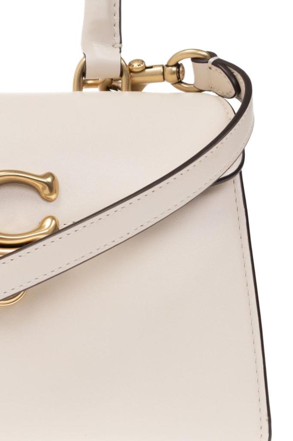 Coach Sammy 21 Logo Plaque Top Handle Bag