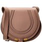Chloé Marcie Small Leather Saddle Bag