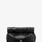 Monogramme Medium Python Embossed Leather Lunch Box Clutch