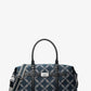 Varick Empire Logo Jacquard Duffel Bag