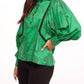 Neem Blouse In Evergreen Angelica