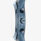 Oversized Slim Runway Blue-Tone Watch