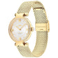 Women's Cary Gold-tone Mesh Bracelet Watch