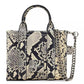 The Snakeskin Mini Tote