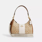 Coach Outlet Teri Hobo In Signature Canvas With Stripe
