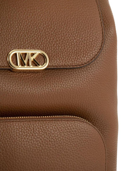 Michael Michael Kors Logo Plaque Fold-Over Backpack