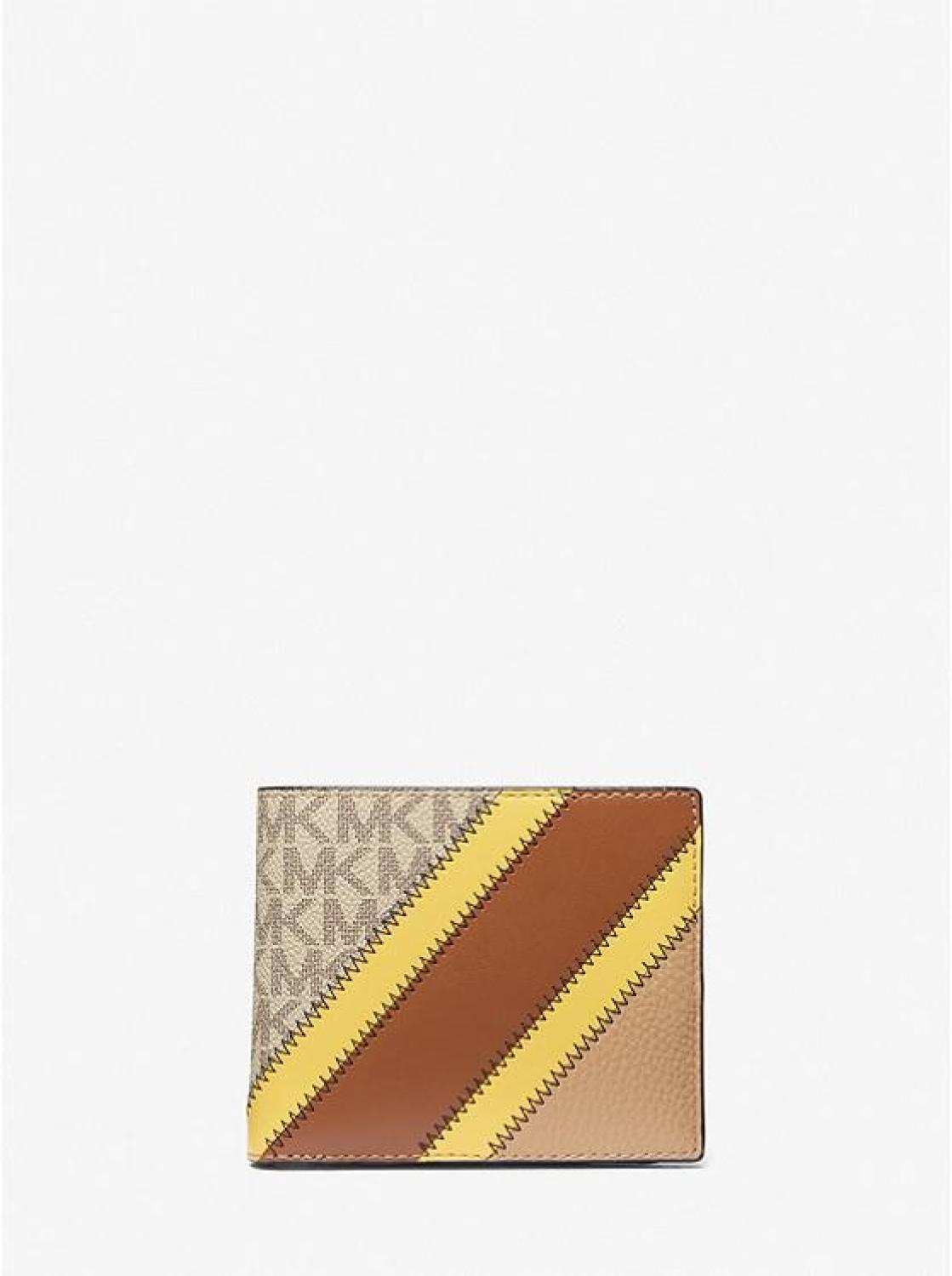Cooper Logo and Faux Leather Billfold Wallet