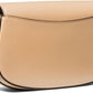Michael Kors Mila Small East/West Chain Sling Messenger Camel One Size
