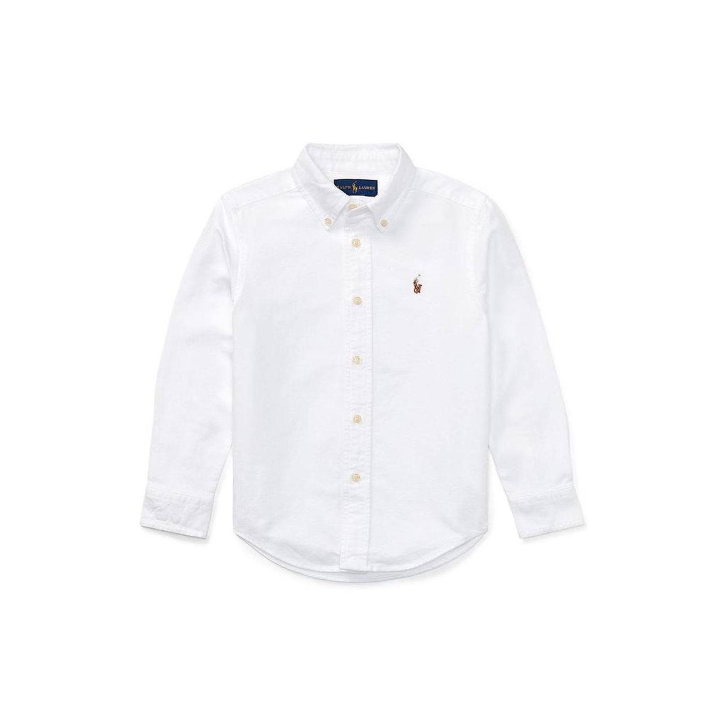 Cotton Oxford Sport Shirt (Little Kids)