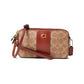 Color-Block Coated Canvas Signature Kira Crossbody