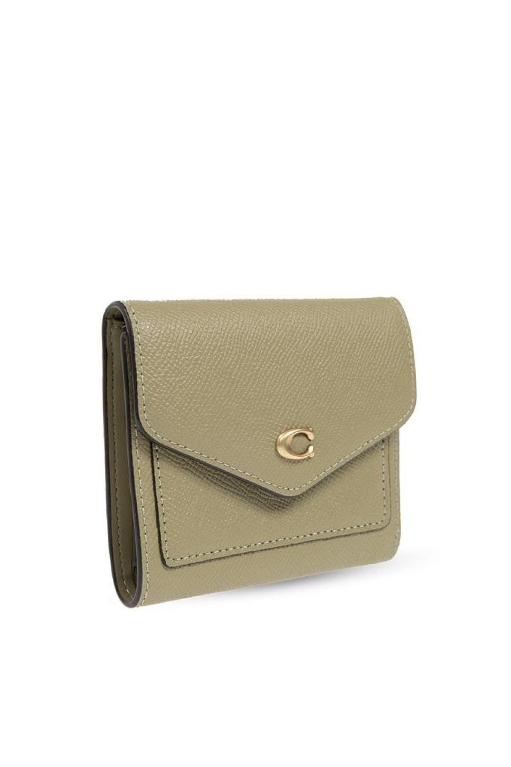 Coach Wyn Logo Plaque Small Wallet