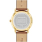 Unisex Elliot Saddle Leather Strap Watch, 40mm