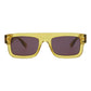 Square-Frame Acetate Sunglasses