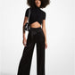 Satin Wide-Leg Pants