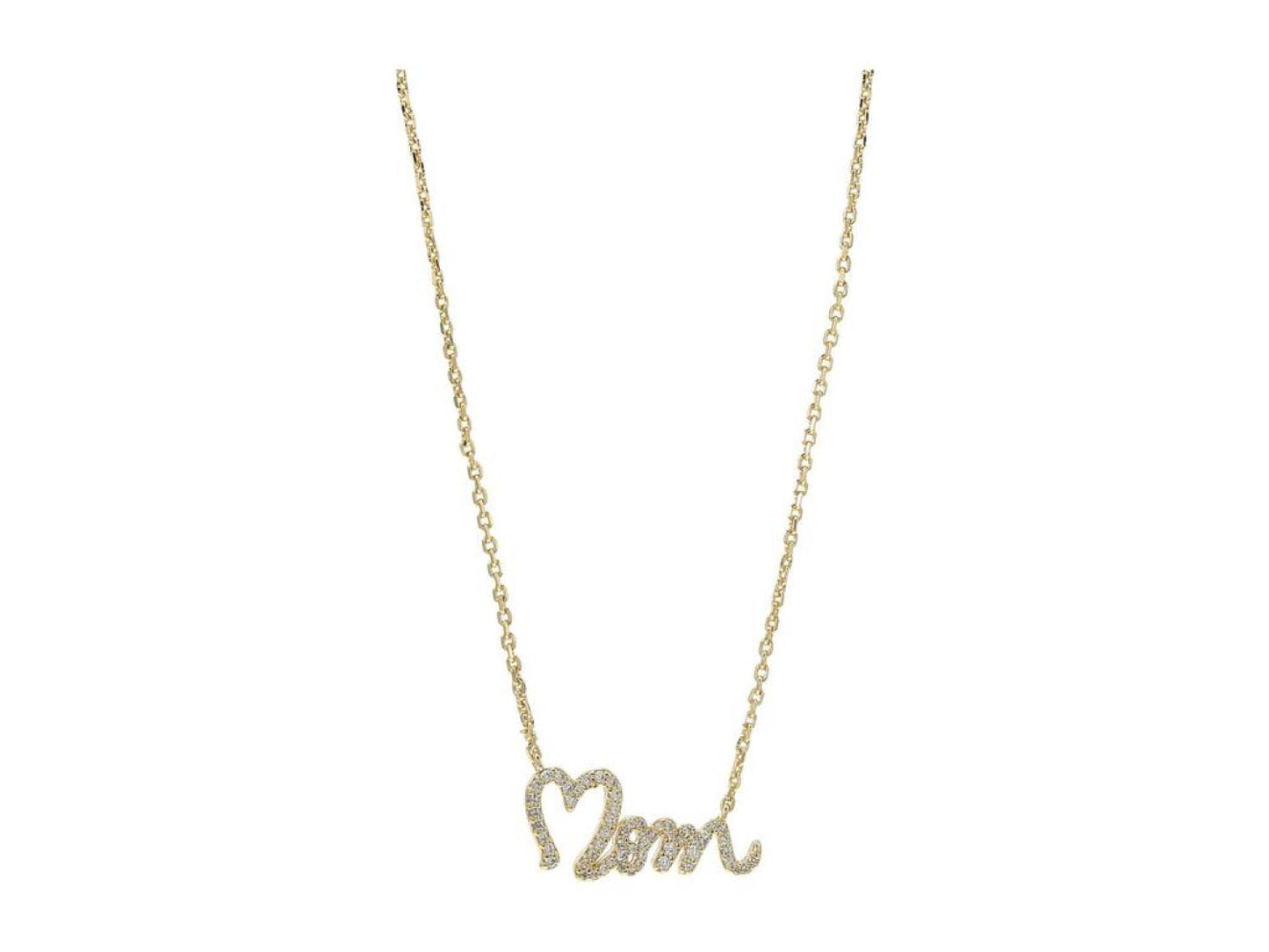Love You, Mom Pendant Necklace