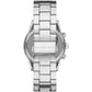 Women's Chronograph Ritz Stainless Steel Pavé Bracelet Watch 41mm