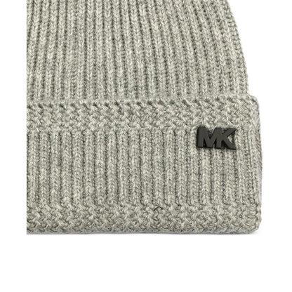 Men's Racked Ribbed Cuffed Logo Hat