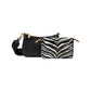 Morgan Zebra Print Double Up Crossbody