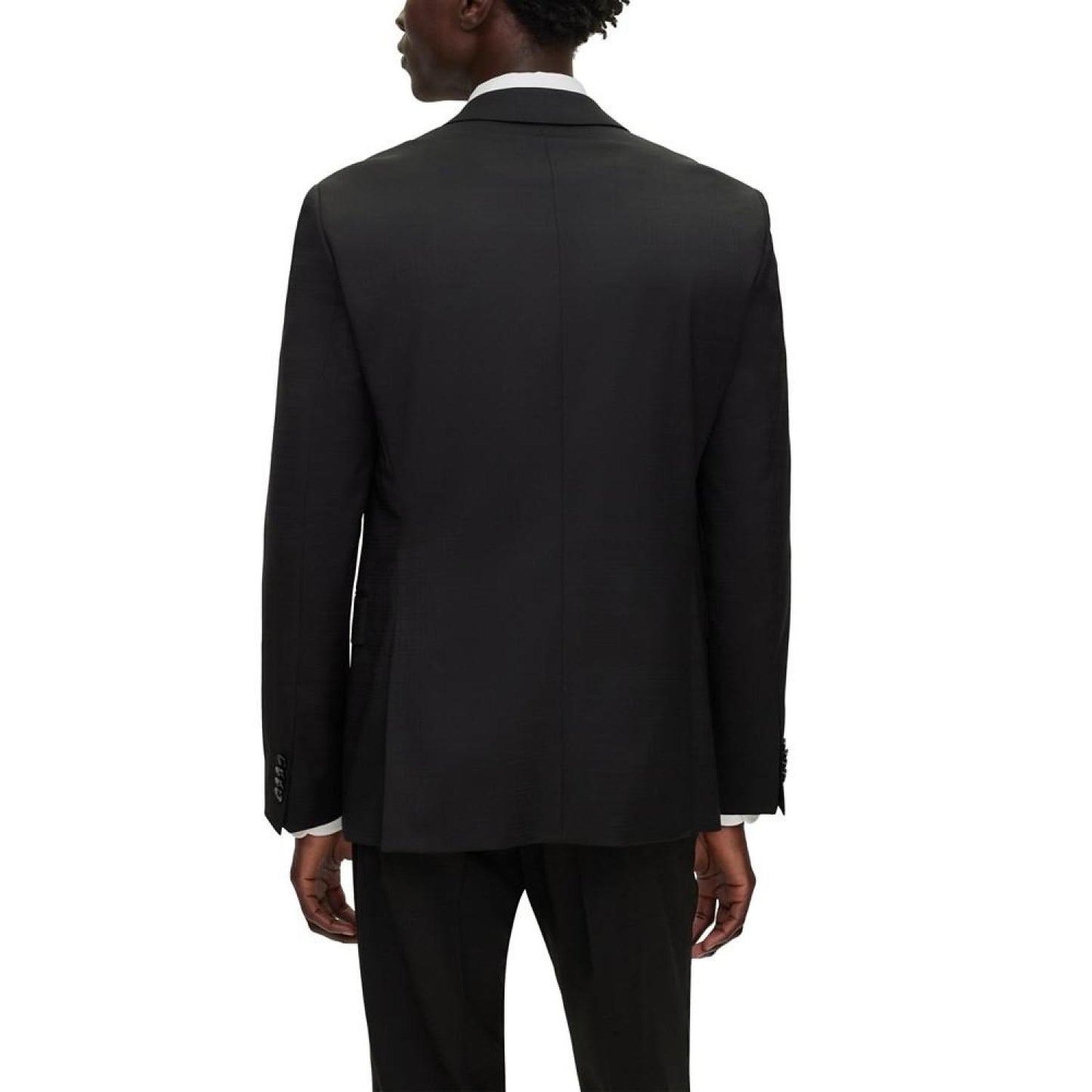 Men's Checked Slim-Fit Suit