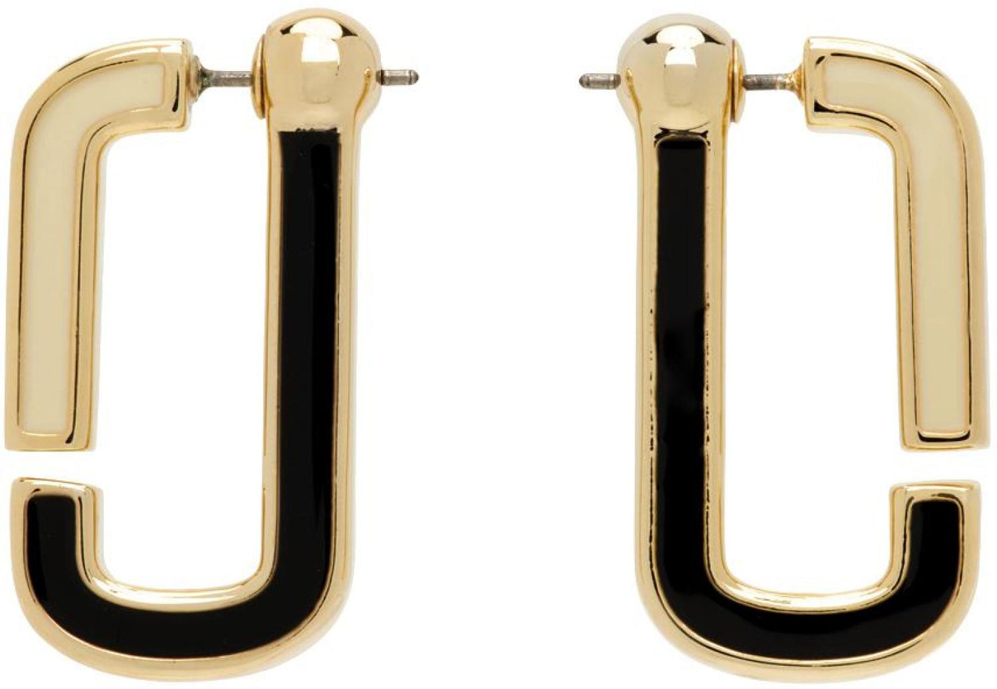 Gold 'The J Marc Hoops' Earrings
