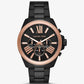 Oversized Wren Two-Tone Watch