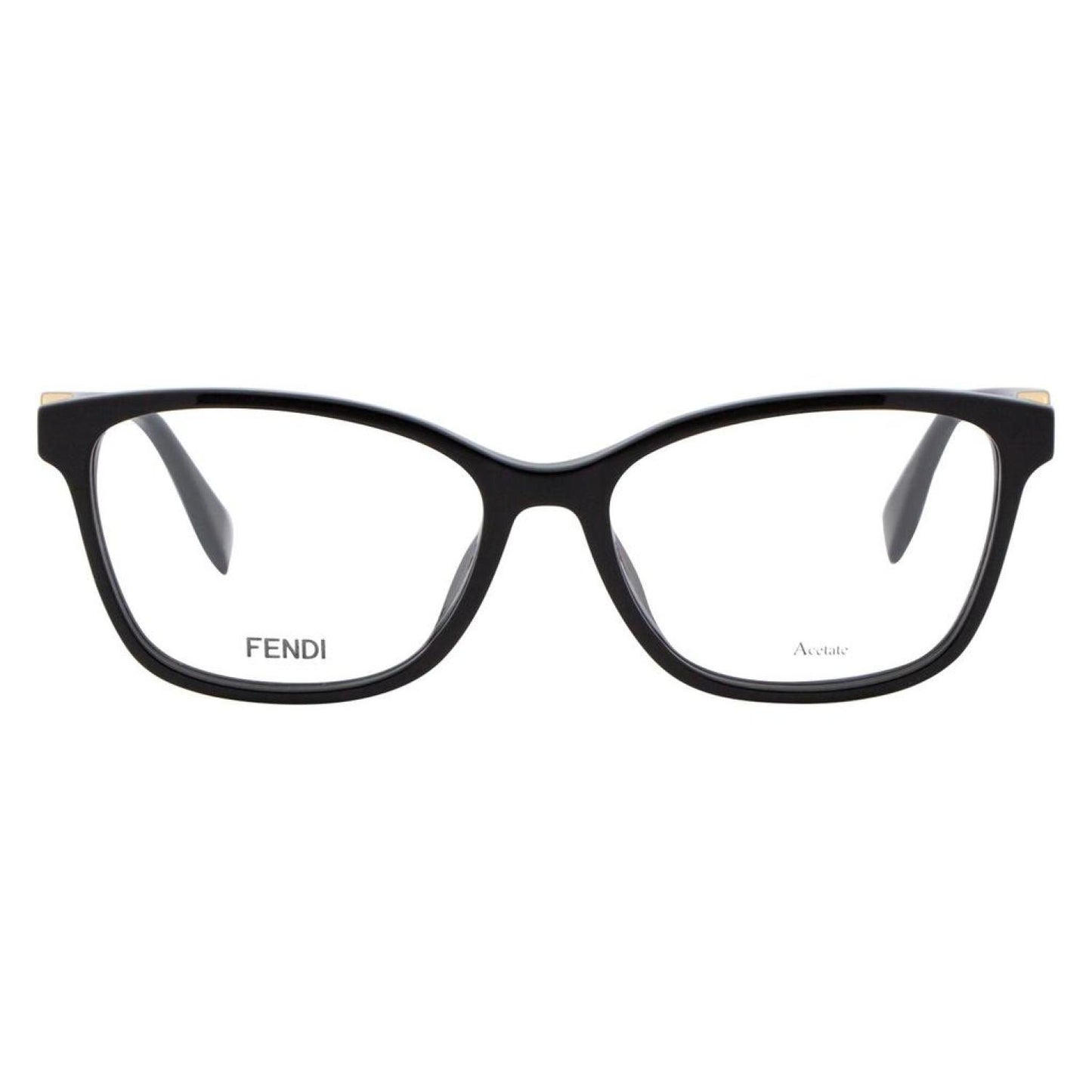 Fendi Oval Eyeglasses FF0363-F 807 Black 53mm 363