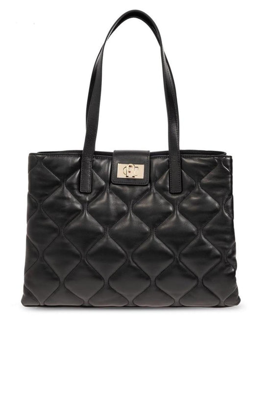 Furla 1927 Quilted Medium Shopping Bag