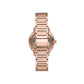 Women's Portia Rose Gold-Tone Stainless Steel Bracelet Watch 37mm Gift Set