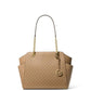 Jacquelyn Medium Top Zip Chain Tote