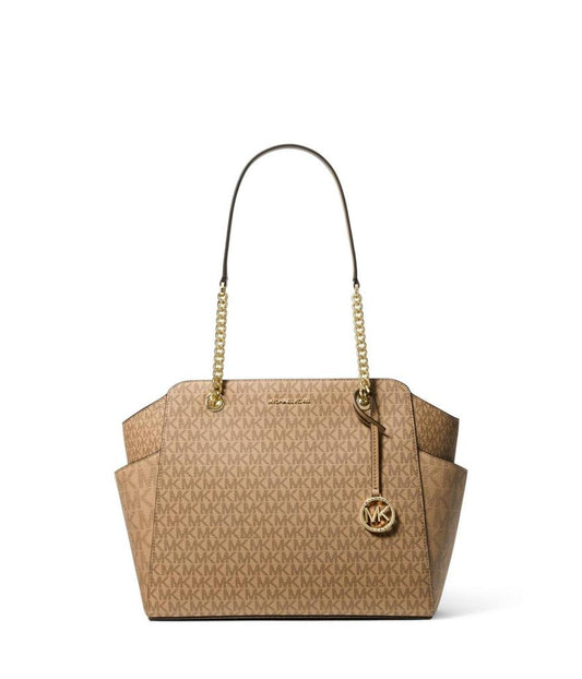 Jacquelyn Medium Top Zip Chain Tote