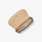 Mila Small Metallic Leather Shoulder Bag