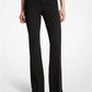 Haylee Wool Gabardine Flared Trousers
