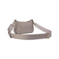 Double Up Colorblocked Saffiano Leather Double Up Crossbody