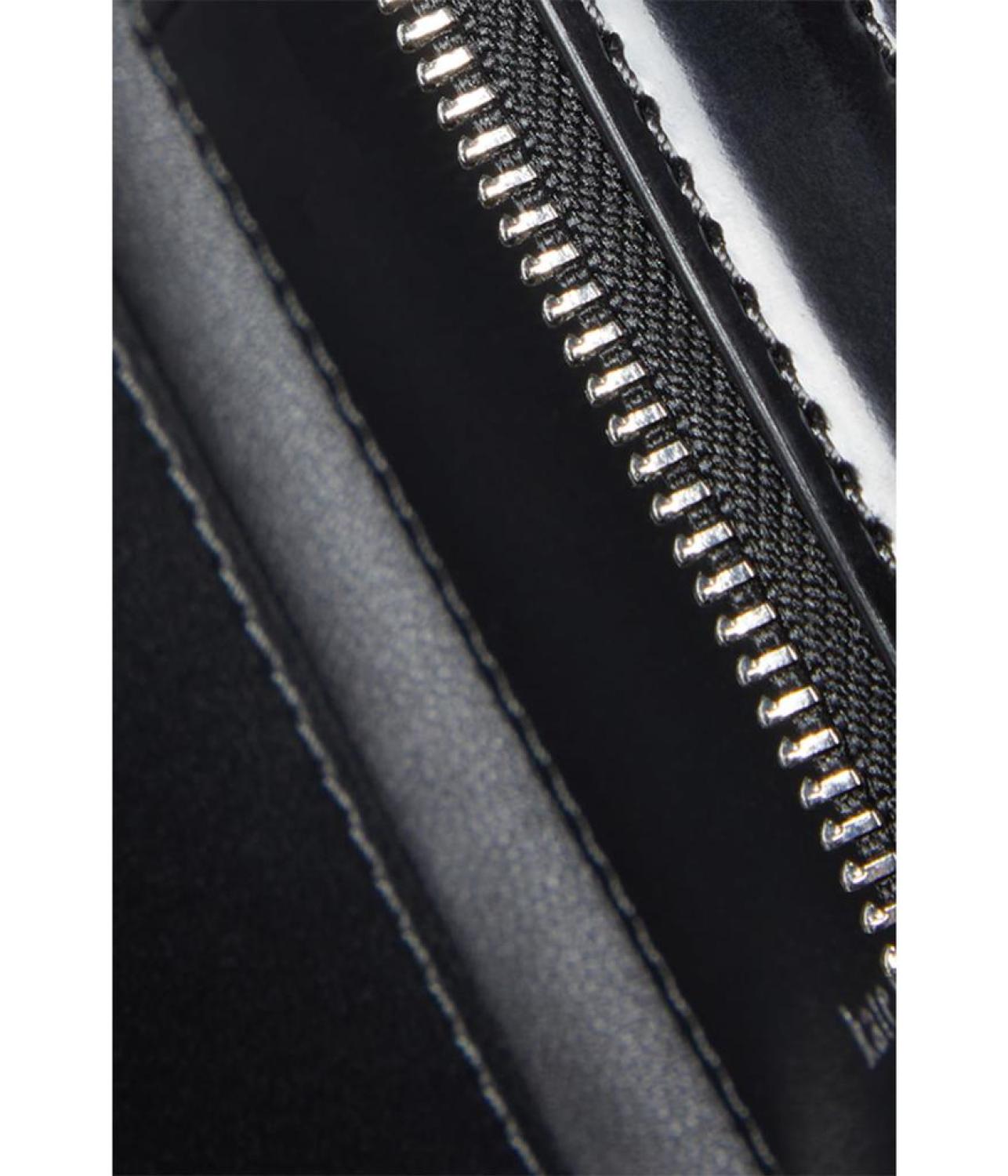 Double Zip Micro Embellished Leather Double Zip Micro Crossbody