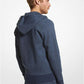 Logo Cotton Blend Zip-Up Hoodie