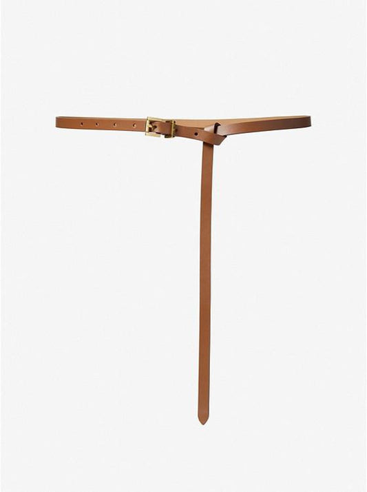 Skinny Leather Belt