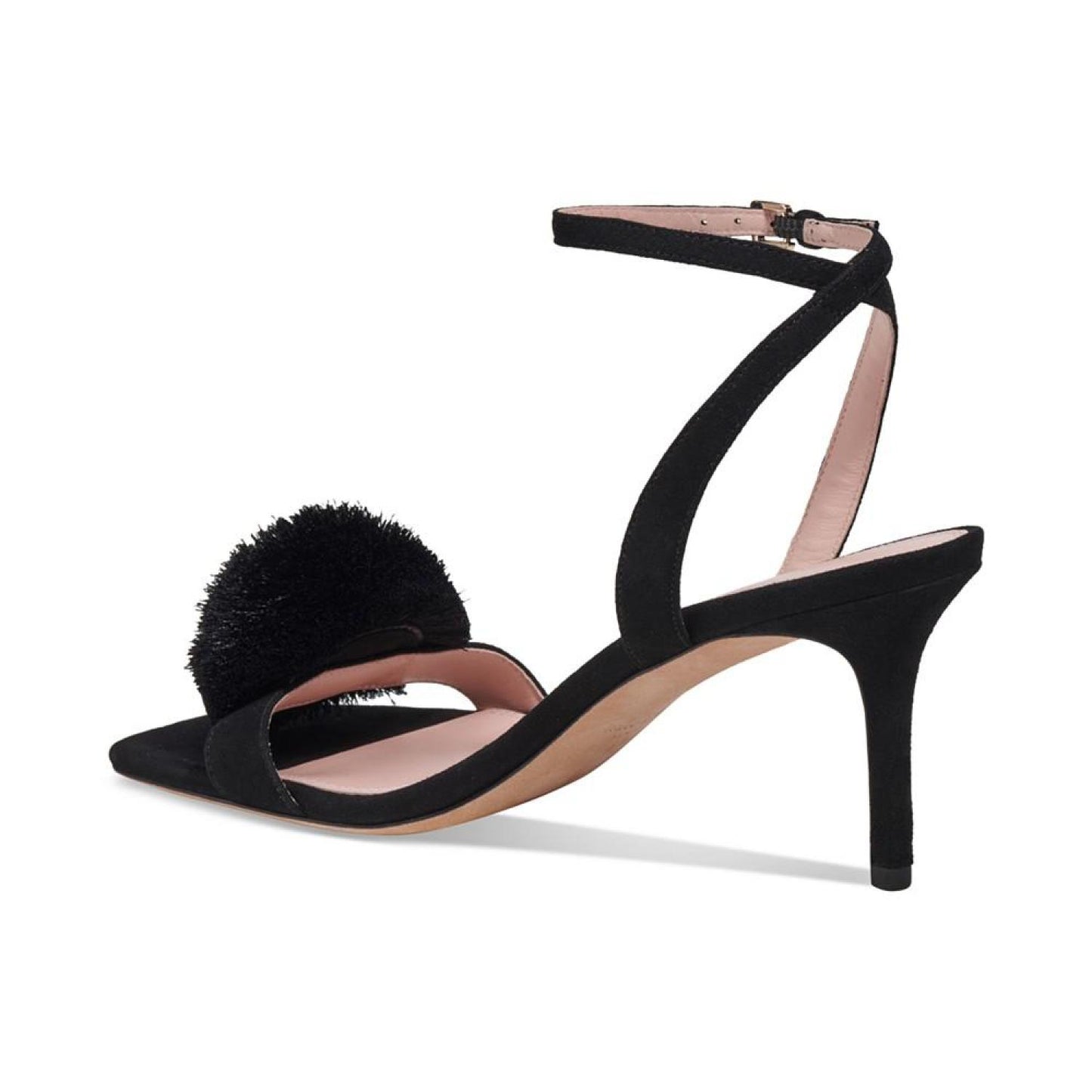 Women's Amour Pom Pom Ankle-Strap Dress Sandals