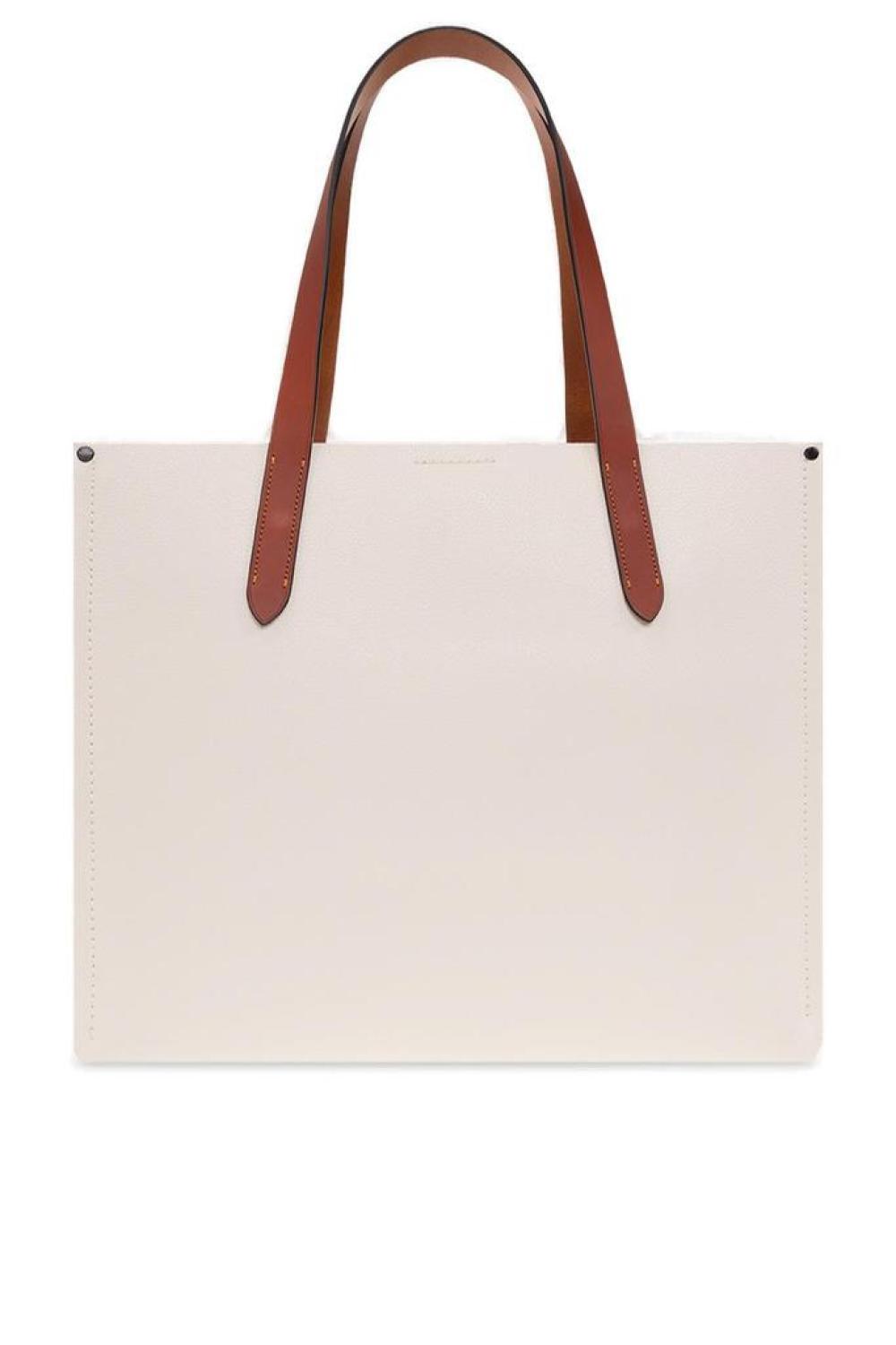 Coach Relay Logo Printed Tote Bag