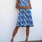 Abbey Dress In Blue Iris