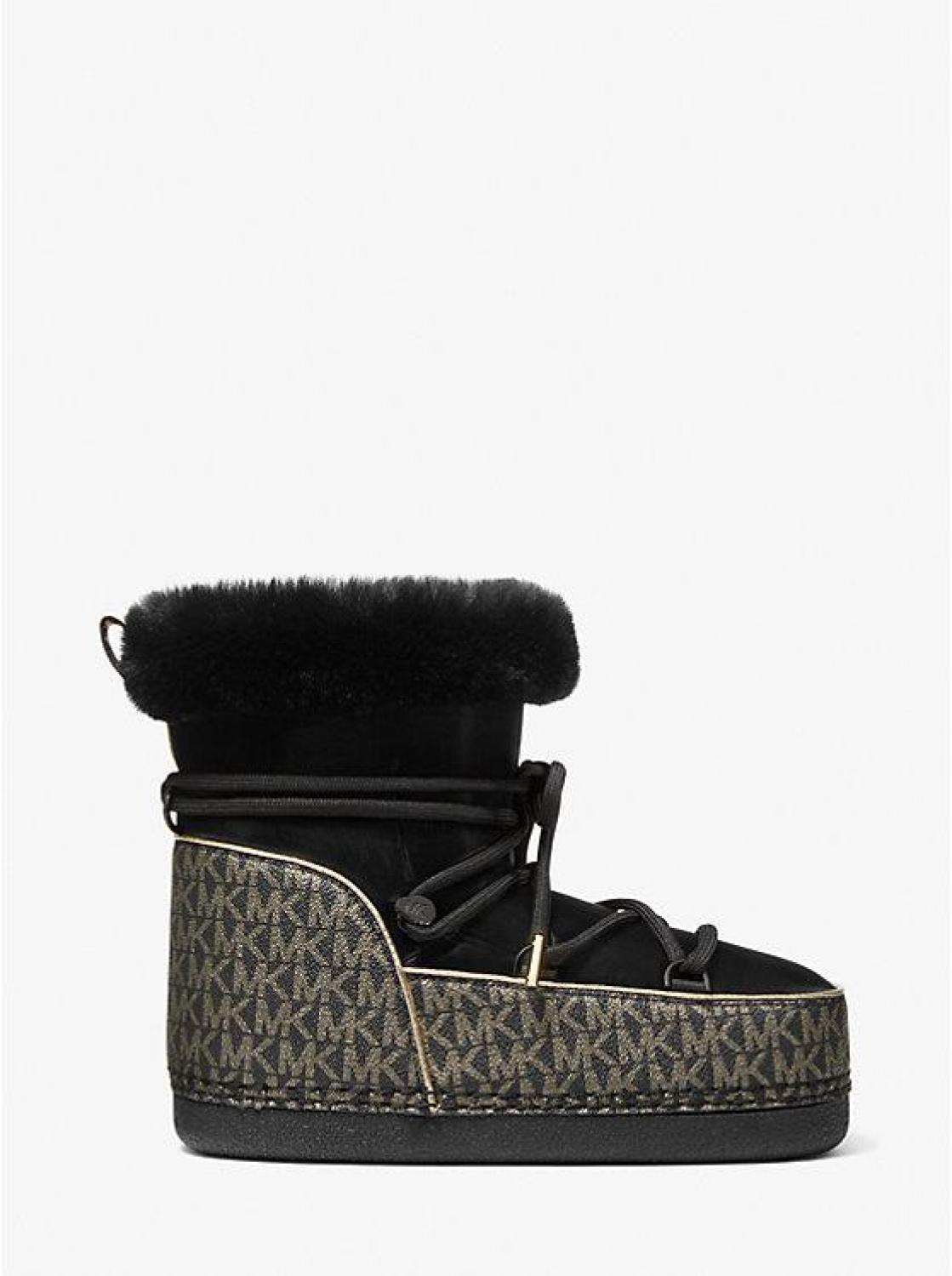 Zelda Metallic Logo and Velvet Boot