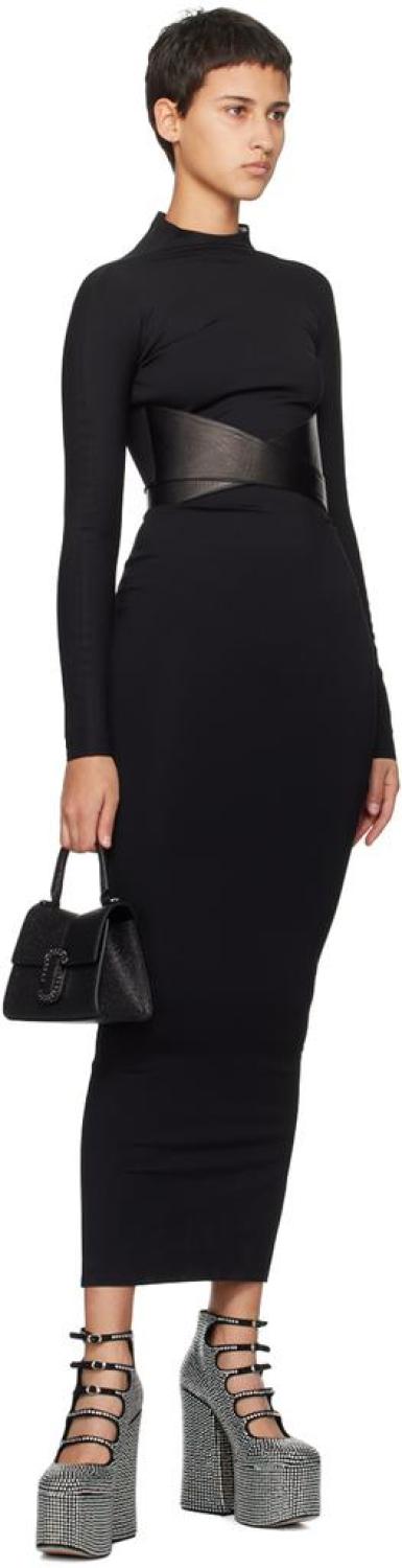 Black 'The Rhinestone Kiki' Heels