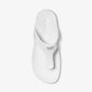 Linsey Logo Rubber T-Strap Sandal